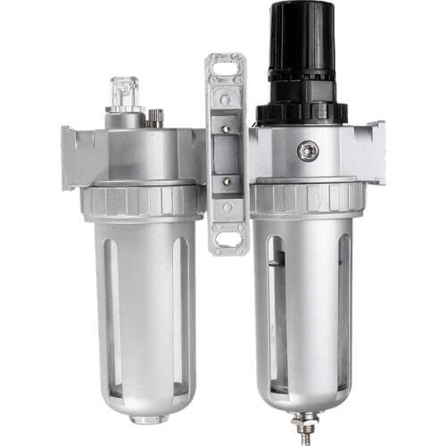 SFC400 1/2 Air Compressor Fuel Oil Water Moisture Lubricator Trap Filter Air Regulator Connection Pneumatic Parts