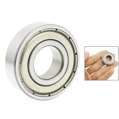 Top List 6001ZZ Double Shielded Deep Groove Ball Bearings 28mm x 12mm x 8mm