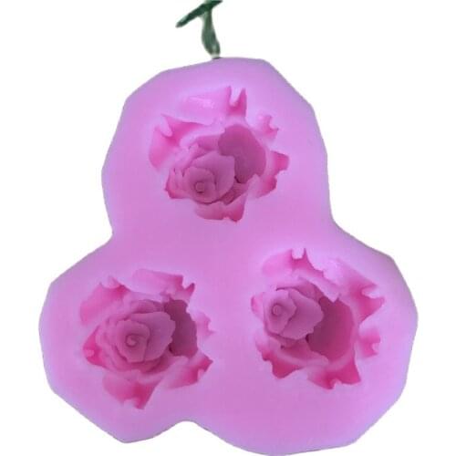 High Quality Mini Silicone Flower Cake Decorating DIY Mold Handmade Fondant Mould Tool*1 D155