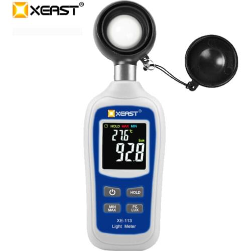 XEAST Luxury Meter Light Meter Lux/Fc Photometer Enviromental Tester Digital LED Light Lux Meter Photography Illuminom