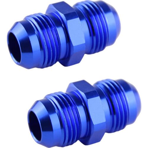 AN 10 Straight Male Flare Union Adapter Fittings Nitrous AN10 to AN10 Adaptor