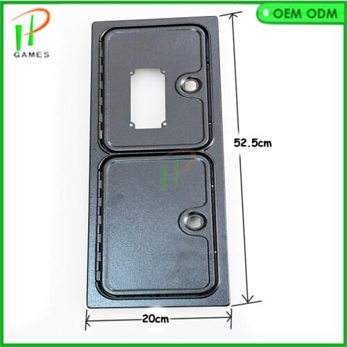 20x53cm Coin Door double door for Horizontal Coin Mechanism Arcade Machine Parts Game Machine Accessory