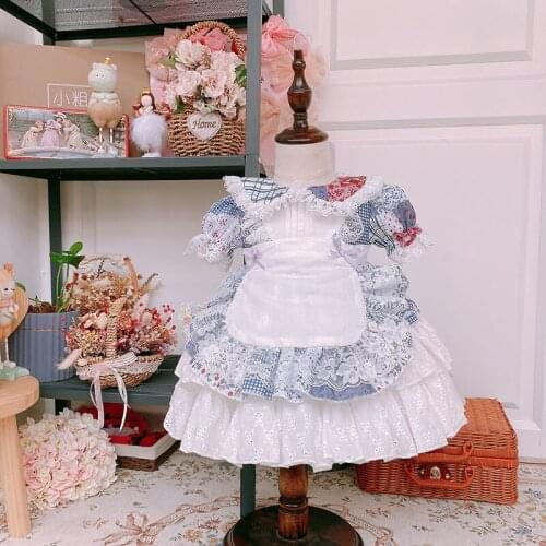 6588 Lace Print Toddler Tutu Ruffles Princess Baby Girl Dress Summer Party Wedding Kid Dress For Girl Wholesale Child Clothes