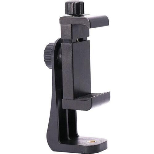 Phone Tripod Mount Adapter Cell Phone Bracket Holder Clip Clamp For Iphone XR/Xs Max Huawei P20 Pro Samsung S9 S8
