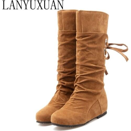 Big size 34-52 style thigh high women woman femininas knee-high boots botas masculina zapatos mujer chaussure femme shoes 506