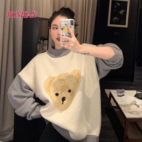 Женские пуловеры BONJEAN China At AliExpress