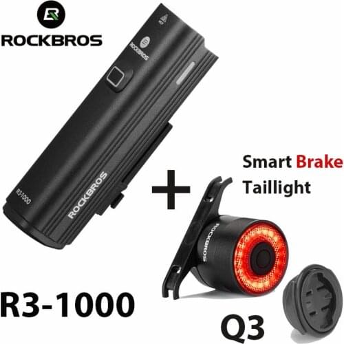 ROCKBROS 4800mAh Bicycle Headlight 1000LM MTB Road Bike Front Lamp USB Chargeable Waterproof Sport Cycling Lamp Flashlight