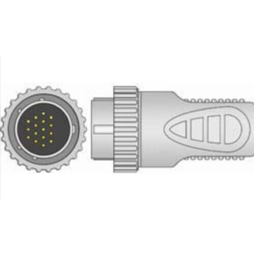 KANZ 16PIN EKG connector for ECG Cable spare parts of patient monitor and cardiography machine