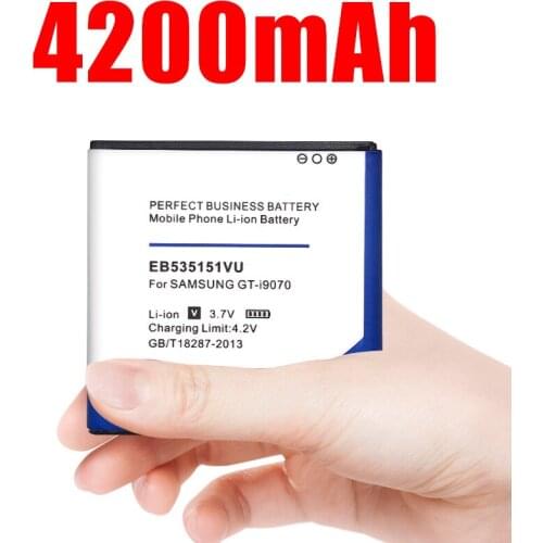 4200mAh EB535151VU Li-ion Phone Battery for Samsung Galaxy S Advance GT-I9070 i9070 W789 B9120 i659 etc