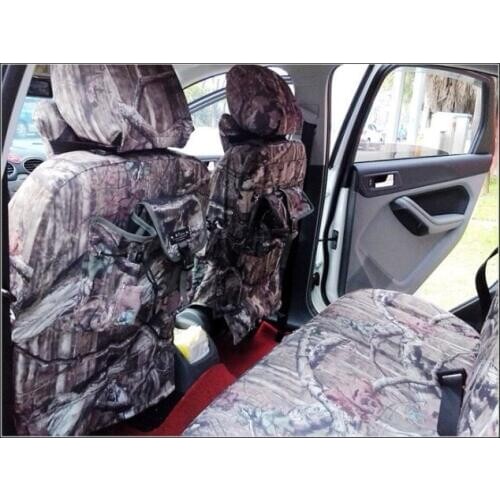 Massifs biomimicry Camouflage car seat canvas cover for FORD Focus Transit Mondeo Fiesta S-MAX Explorer KUGA Escape caravan E150