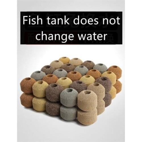 3D Nano Ball Aquarium Filter Material Nano Bacteria House Biochemical Ball Ceramic Ring Quartz Water Purification