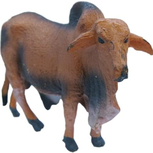 Cattle Simulation Model Of Dolls Plastic Animal Desktop Furnishing Articles Farm Animal Model Childrens Little Gift 2021