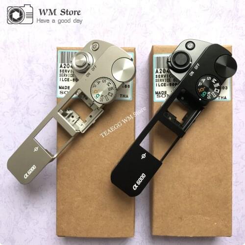 NEW A6000 Top Cover Power Swich Shutter Button For SONY A6000 ILCE-6000 ILCE6000 Camera Replacement Unit Repair Parts