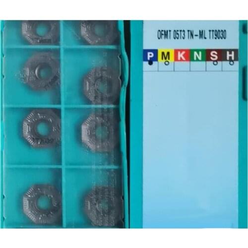 Original OFMT 05T3 OFMT05T3TN-ML TT8020 TT9030 OFMT05T3 Carbide Inserts Lathe Tools Turning Tool Cutting CNC Cutter