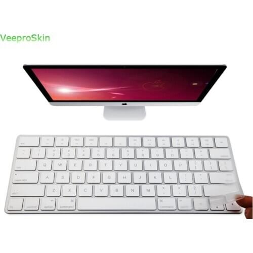 Transparent For Apple Magic Keyboard G6 A1843 iMac desktop US Layout 2015 2017 2018 2019 Silicone Skin Keyboard Cover Skin