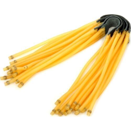 1 PC Six Strips Strong Power Durable Rubber Tube Band For Slingshot Catapult Camping Hunting High Quality New