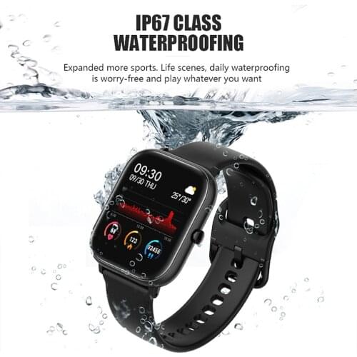 Full TouchSmart Watch Men 1.4In Fitness Tracker P8 SE Waterproof SmartWatch Women Heart Rate Monitor for IOS Android Pk P8 Plus