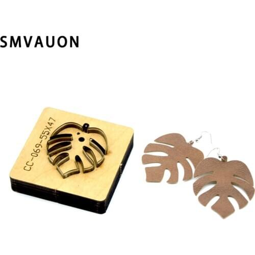 SMVAUON Metal Leather Tools Blade Rule Die Cut Steel Earring Cutting Mold Dies For Leather Cutter For Leather Crafts Diy Cutter