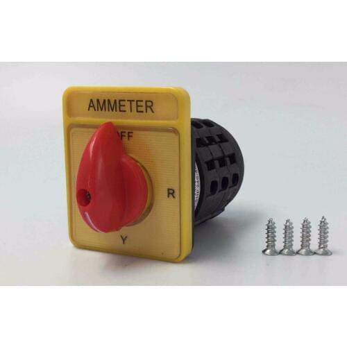 YM98-16/3A Silver Point 3 Section 7 Archives Electric Current Change-over Switch 20A Rotating Knob Control Electric Machinery