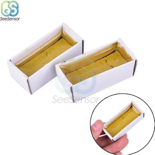 2pcs Carton Rosin Solder Paste Soldering Tin Material Paste Repair Tool Rosin Electric Soldering Iron Soft Solder Welding Fluxes