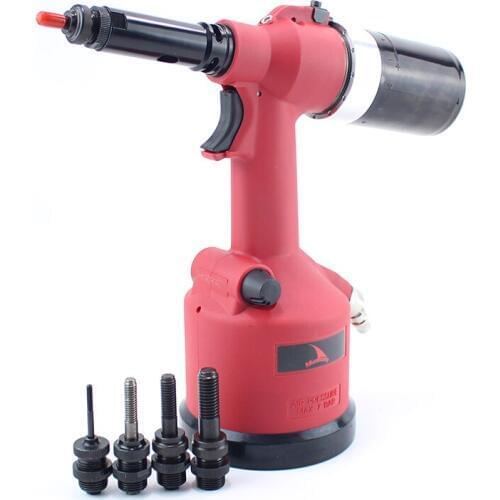 Quality 5/32" 1/4" 5/16" 3/8" 1/2" Imperial Thread Auto Pneumatic Rivet Nuts Gun Pneumatic Riveter Tool Riveter Tool Kit