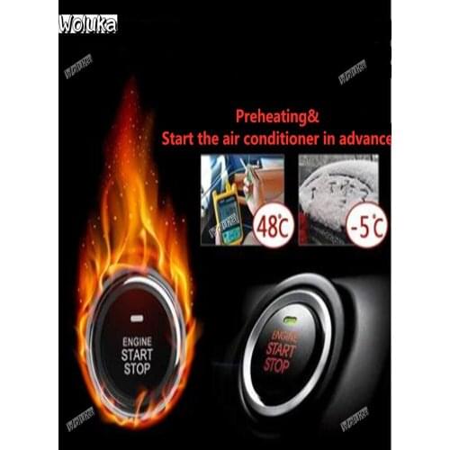Retrofit system remote start remote start preheating 12V G M one button start CD50 Q06 YG