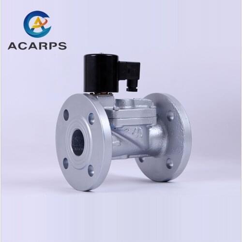 1-1/2" inch Cast Iron Flange Solenoid Valve DN40 Pilot Operated Directional Control Valves