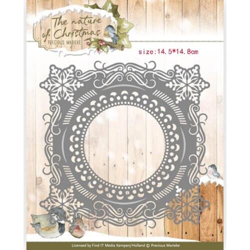 CH 2020 New Arrival Frame4 Metal Cutting Dies Stencils for DIY Scrapbooking/photo Album stamps Decorative Embossing DIY Paper