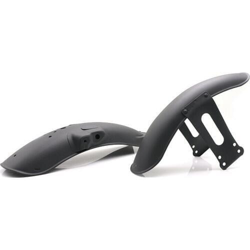 One Set Retro Black Metal Front Rear Fender Mudguard Cover For CG125 Cafe Racer