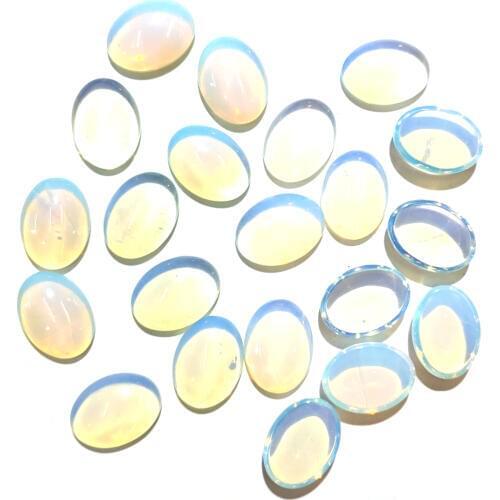 Opal Natural Stones Cabochon 18x25mm 15x20mm 13x18mm 10x14mm Egg Shape No Hole for Making Jewelry DIY