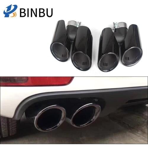Suitable For Refitting Exhaust Pipe of Small Cayenne with the Macan Tail Throat Into Gts Four Outlet Maca Sport