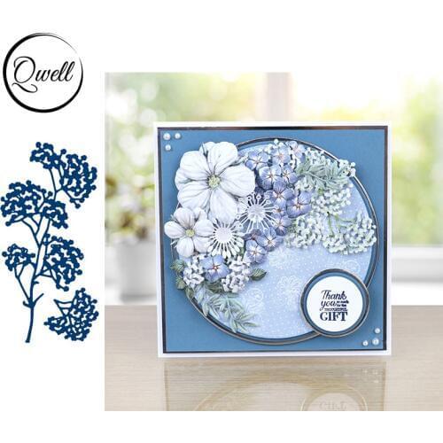 QWELL Flower Metal Cutting Dies for Scrapbooking and Card Making Paper Embossing Craft New 2019 die cuts