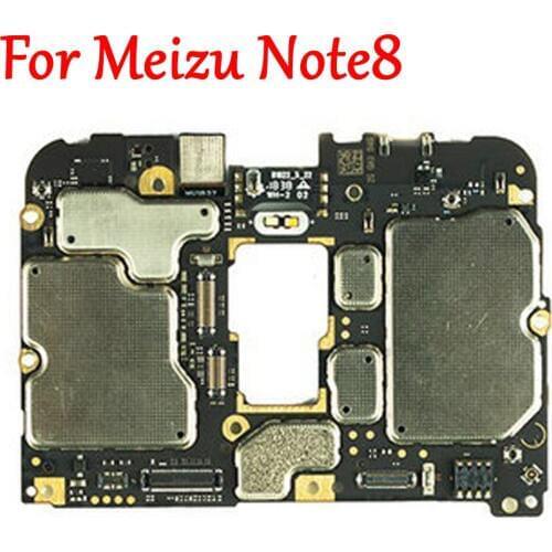 Tested Full Work Original Unlock Motherboard For Meizu Note8 Note 8 M822Q Logic Circuit Electronic Panel with Firmware