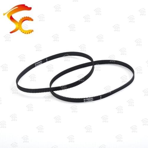 High Quality MXL Timing belt B142 MXL Width 6mm 10mm Teeth 142 Synchronous belt MXL-B142
