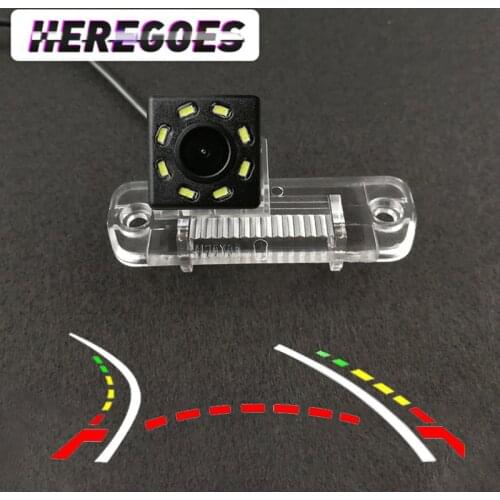 Fisheye 12 led dynamic Wireless Car Night Vision Rear Camara For Mercedes Benz R Class R350 R500 ML350 W203 W211 B200 A160 W219