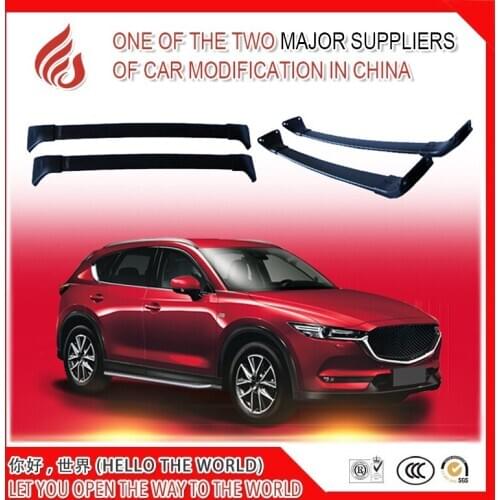 High quality screw install Aluminium alloy roof rack cross bar for CX-5 cx5 2017 2018 2019 2020 17 18 19 20 car accessories