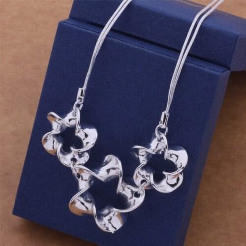 XL-AN548 Hot Necklaces For Women Charm Silver Color Fashion 925 Jewelry Pendant /booakfva Dboalsva
