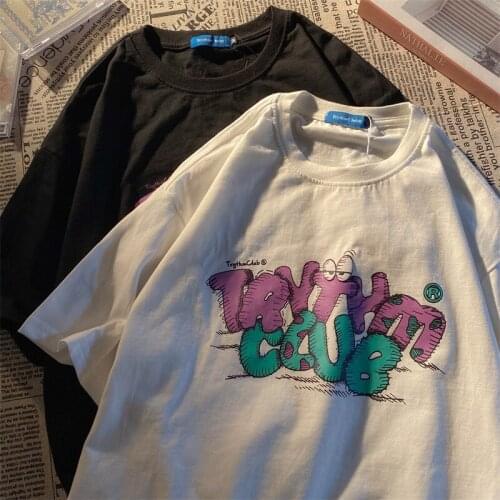 Womens T-shirt Oversized Bts 5XL Y2k Top Short Sleeve T-shirts Kawaii Tops For Couple Clothes Fat Loose Clothing Korean Plus