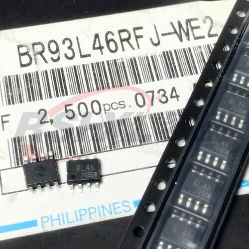 BR93L46RFJ-WE2 BR93L46RF BR93L46RFJ 93L46 RL46 SOP-8P new original 20pcs/lot