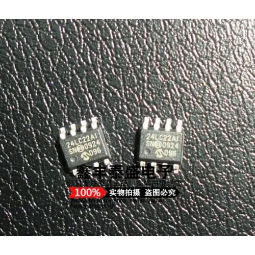 100% New Original In Stock 24LC22A-I/SN 24LC22A-I 24LC22AI 24LC22 SOP-8