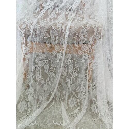 3 yards 2020 New Chantilly lace fabric for bridal dress