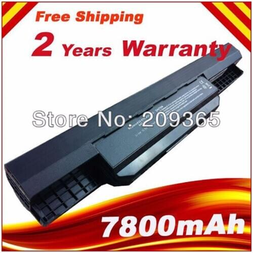 7800mAh Laptop Battery For Asus K53E K53F K53J K53JA K53JC K53JE K53JF K53JG K53JN K53JS K53JT K53S K53SA A32-k53