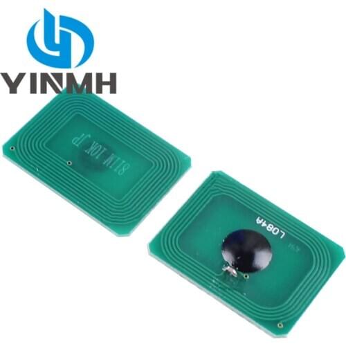 8pcs Compatible Cartridge Reset Chip for OKI MC853 MC873 MC 853 873 Toner Refill Reset Chips 45862840 45862837 45862852 45862849