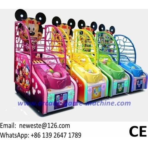Guangzhou Manufacturer Coin Operated Arcade Basketball Game Machines For Children