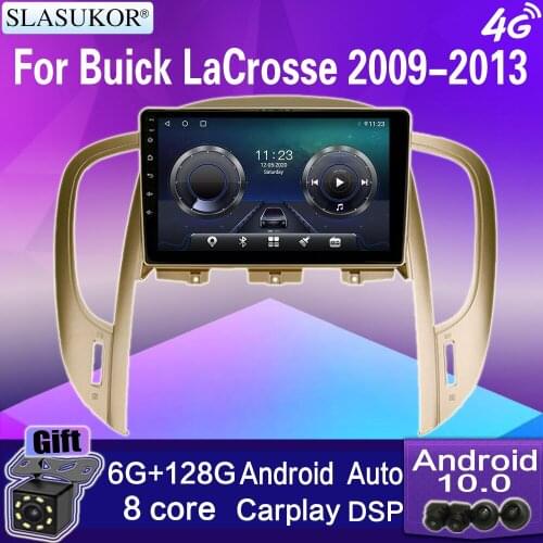 9”For Buick LaCrosse 2009-2013 Android 10 Car Radio Car Radio Stereo Receiver Audio For Cars Carplay Multimedia Car Intelligent