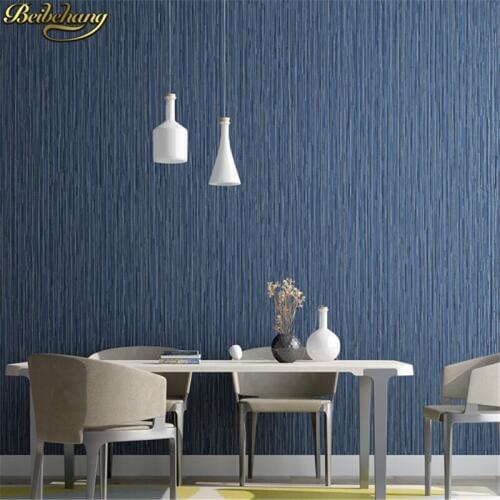 Beibehang simple solid color embossed bedroom living room entertainment background wallpaper clothing Hotels papel de parede