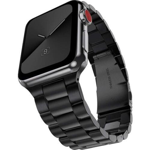 For 2019 apple watch series 5 bands 40mm 44mm stainless steel wrist band compatible with iwatch apple watch Series 1/2/3/4 strap