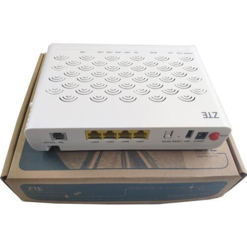 10PCS New Version 6.0 ZTE GPON Router ZXA10 F660 ONU/ONT With 1GE+3FE+ 1Voice+WIFI+1USB,Optical Network Terminal English version