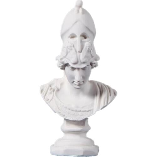 Micro Landscape Athena Statue Mini Resin Figurine Room Office Home Decor Desktop Crafts Sculpture Decoration Christmas Gifts