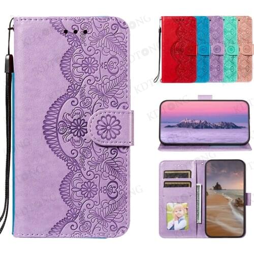 Fashion Mandala Flip Leather Case For Samsung Galaxy A01 A02 A5 A6 A7 A8 A9 A10 A11 A12 A530 A750 PLUS Star Lite Case Cover Capa